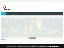 Tablet Screenshot of fackeln.com